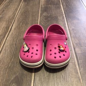 Crocs Pink Classic Kids Clog